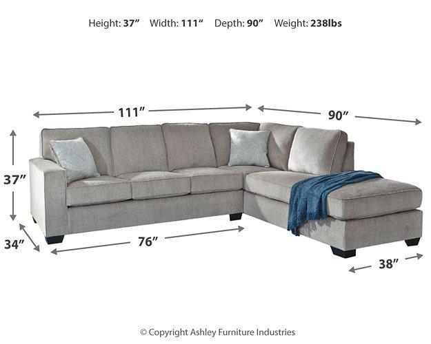 Altari Sectional with Chaise - Furniture House (VA)