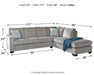 Altari Sectional with Chaise - Furniture House (VA)