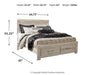 Bellaby Bed with 2 Storage Drawers - Furniture House (VA)
