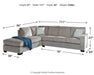 Altari Sectional with Chaise - Furniture House (VA)