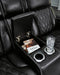 Boyington Power Reclining Loveseat with Console - Furniture House (VA)
