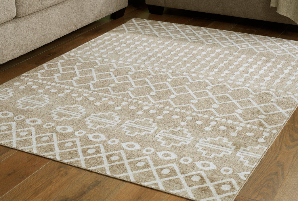 Bunchly 4'11" x 7'2" Washable Rug - Furniture House (VA)