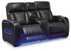 Boyington Power Reclining Loveseat with Console - Furniture House (VA)