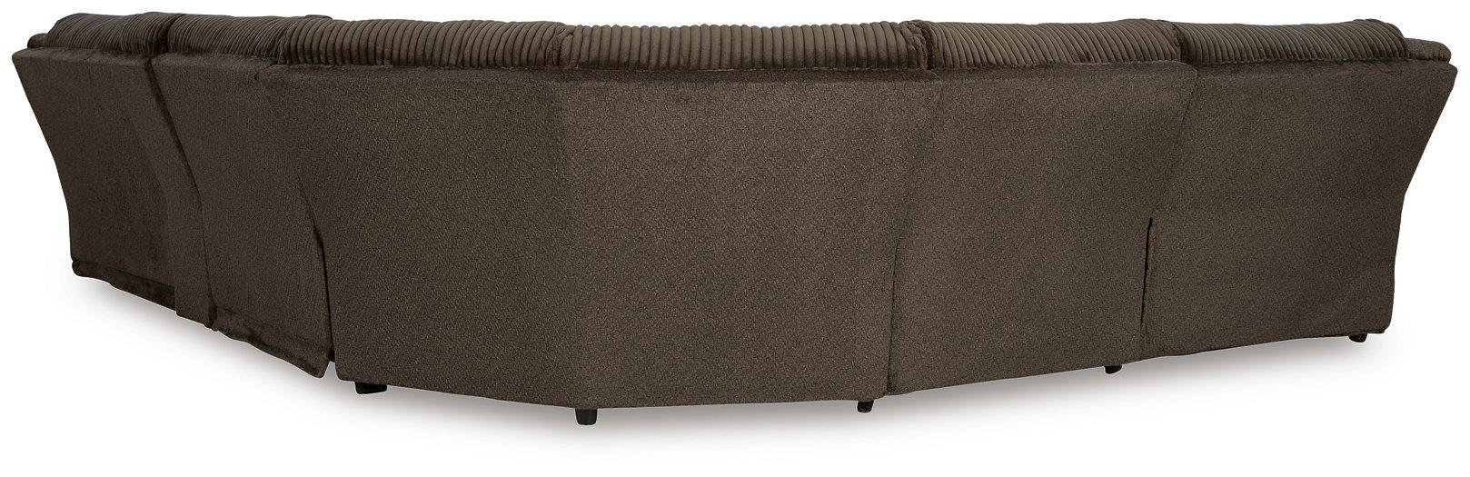 Top Tier Reclining Sectional with Chaise - Furniture House (VA)