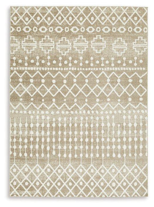 Bunchly 4'11" x 7'2" Washable Rug - Furniture House (VA)