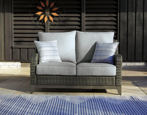 Elite Park Outdoor Loveseat with Cushion - Furniture House (VA)