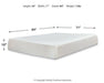 10 Inch Chime Memory Foam Mattress Set - Furniture House (VA)