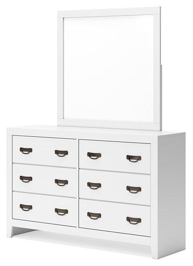 Binterglen Dresser and Mirror - Furniture House (VA)