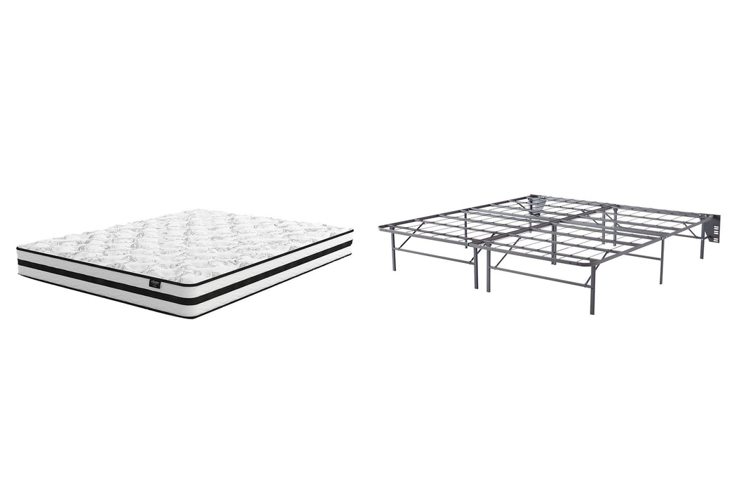 8 Inch Chime Innerspring Mattress Set - Furniture House (VA)
