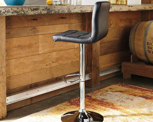 Bellatier Adjustable Height Bar Stool - Furniture House (VA)