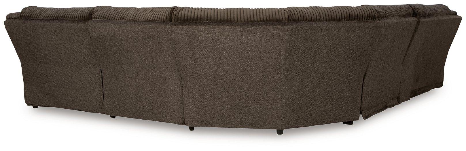Top Tier Reclining Sectional with Chaise - Furniture House (VA)