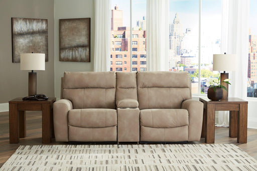 Next-Gen DuraPella Power Reclining Sectional Loveseat with Console - Furniture House (VA)