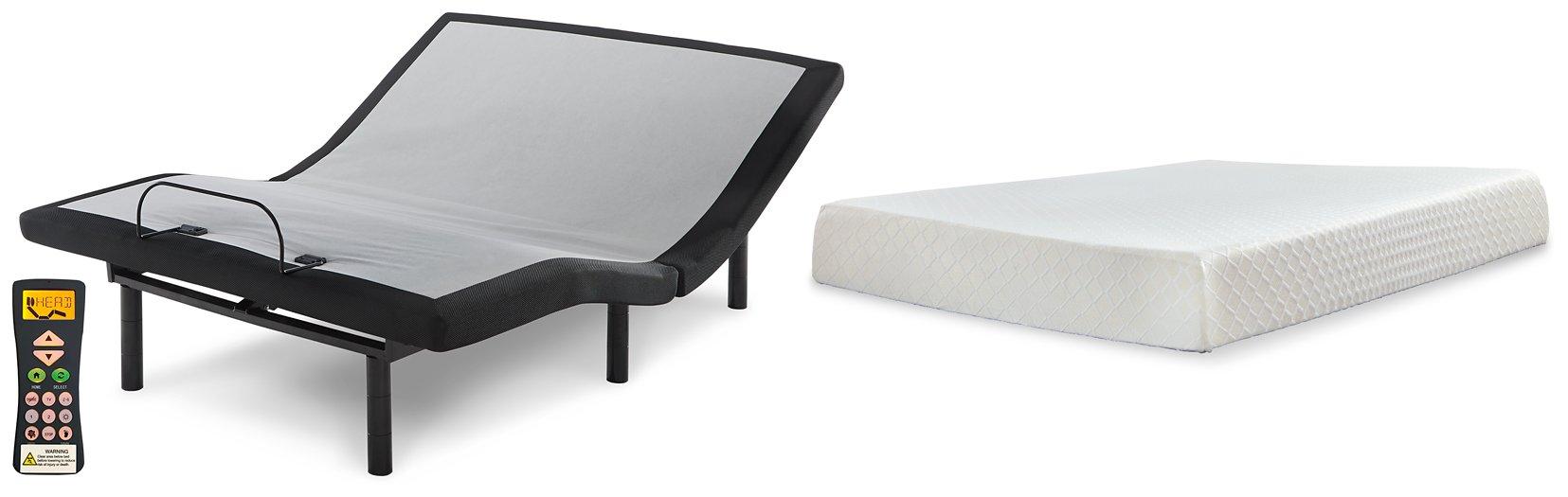 10 Inch Chime Memory Foam Mattress Set - Furniture House (VA)