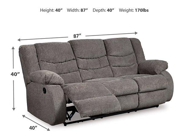 Tulen Reclining Sofa - Furniture House (VA)