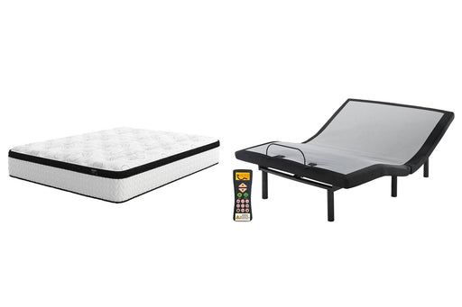 Chime 12 Inch California King Hybrid Mattress Package - Furniture House (VA)
