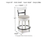 Valebeck Counter Height Bar Stool - Furniture House (VA)