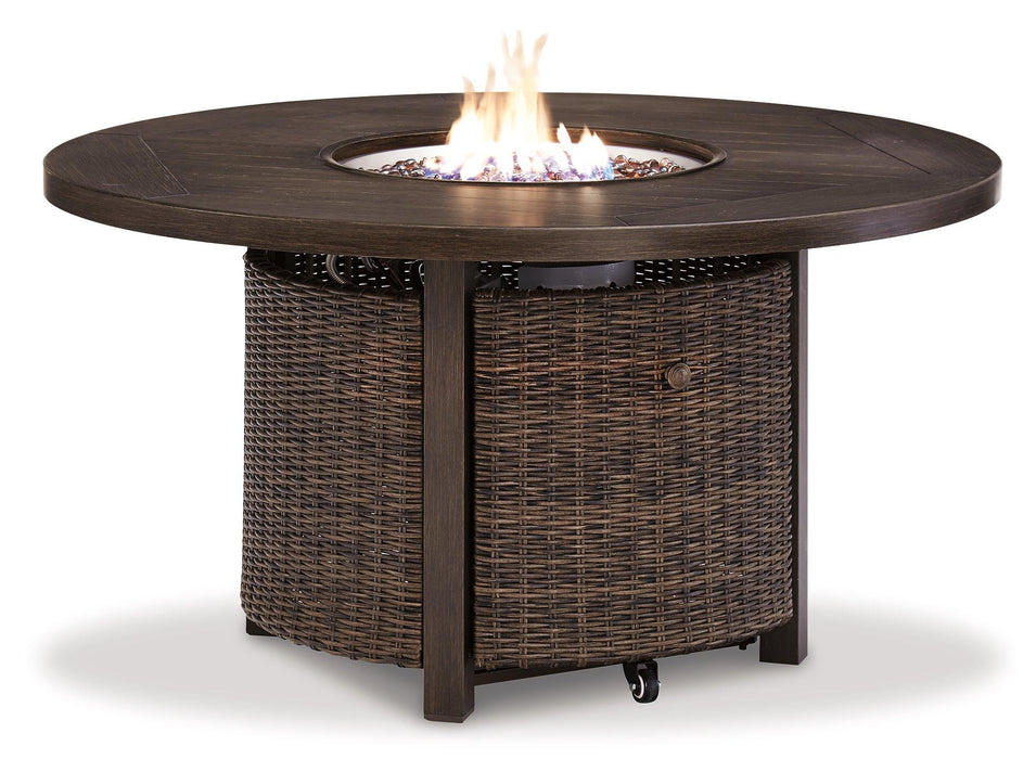 Paradise Trail Outdoor Sofa, Lounge Chairs and Fire Pit Table - Furniture House (VA)