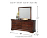 Alisdair Dresser and Mirror - Furniture House (VA)