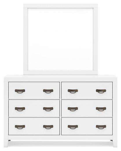 Binterglen Dresser and Mirror - Furniture House (VA)
