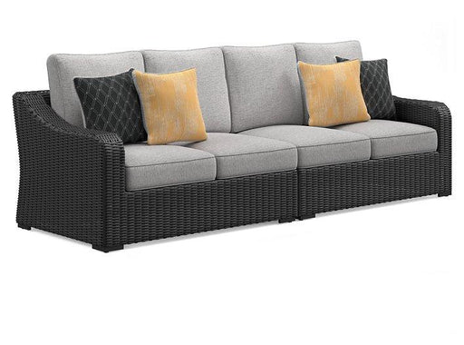 Beachcroft 2-Piece Outdoor Loveseat with Cushion - Furniture House (VA)