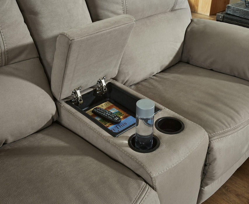 Next-Gen Gaucho Power Reclining Loveseat with Console - Furniture House (VA)