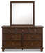 Danabrin Dresser and Mirror - Furniture House (VA)