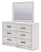Cayboni Dresser and Mirror - Furniture House (VA)