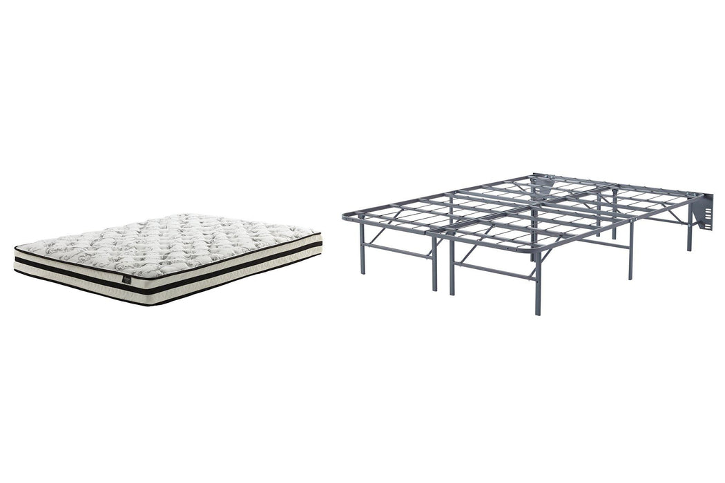 8 Inch Chime Innerspring Mattress Set - Furniture House (VA)