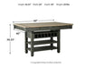 Tyler Creek Counter Height Dining Set - Furniture House (VA)