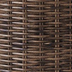 Paradise Trail Paradise Trail Fire Pit Table with 4 Nuvella Swivel Lounge Chairs - Furniture House (VA)