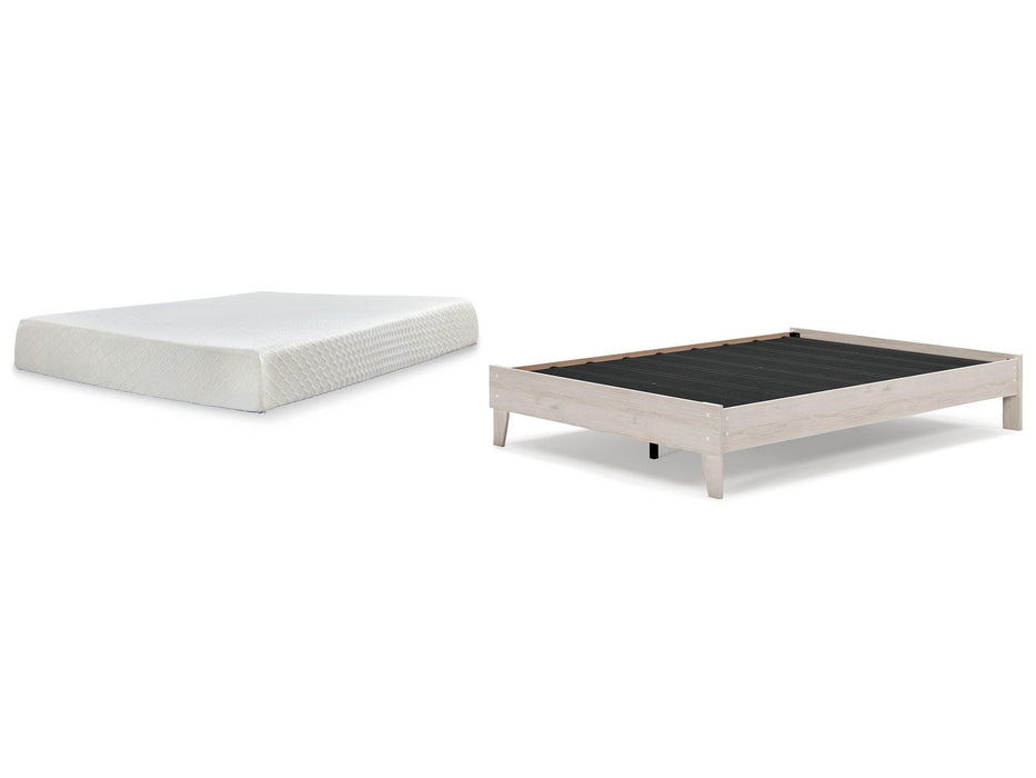 Socalle Bed and Mattress Set - Furniture House (VA)