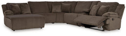 Top Tier Reclining Sectional with Chaise - Furniture House (VA)