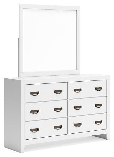 Binterglen Dresser and Mirror - Furniture House (VA)