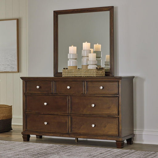 Danabrin Dresser and Mirror - Furniture House (VA)
