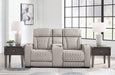 Boyington Power Reclining Loveseat with Console - Furniture House (VA)