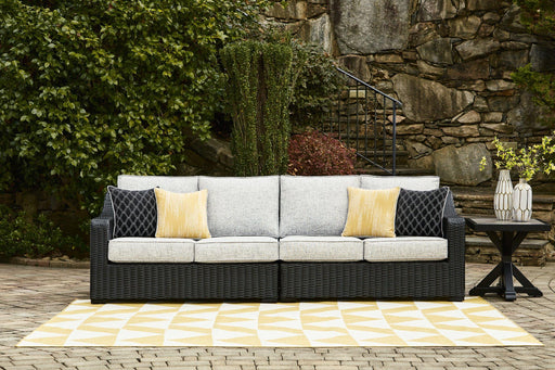 Beachcroft 2-Piece Outdoor Loveseat with Cushion - Furniture House (VA)