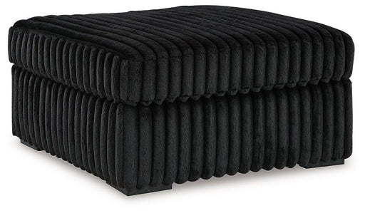 Midnight-Madness Oversized Accent Ottoman - Furniture House (VA)