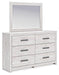 Cayboni Dresser and Mirror - Furniture House (VA)