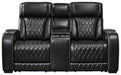 Boyington Power Reclining Loveseat with Console - Furniture House (VA)