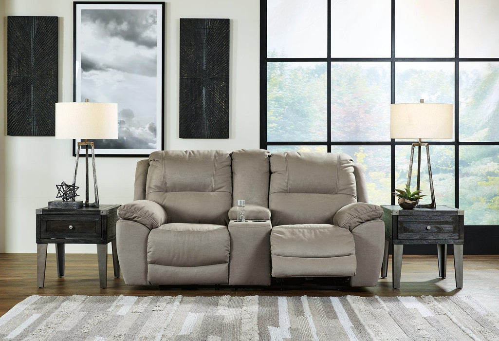 Next-Gen Gaucho Power Reclining Loveseat with Console - Furniture House (VA)