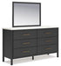 Cadmori Dresser and Mirror - Furniture House (VA)