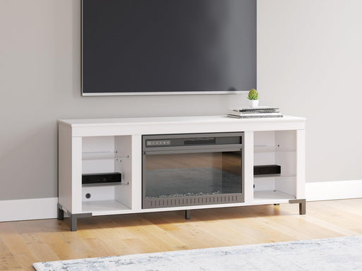 Brollevi 60" TV Stand with Electric Fireplace - Furniture House (VA)