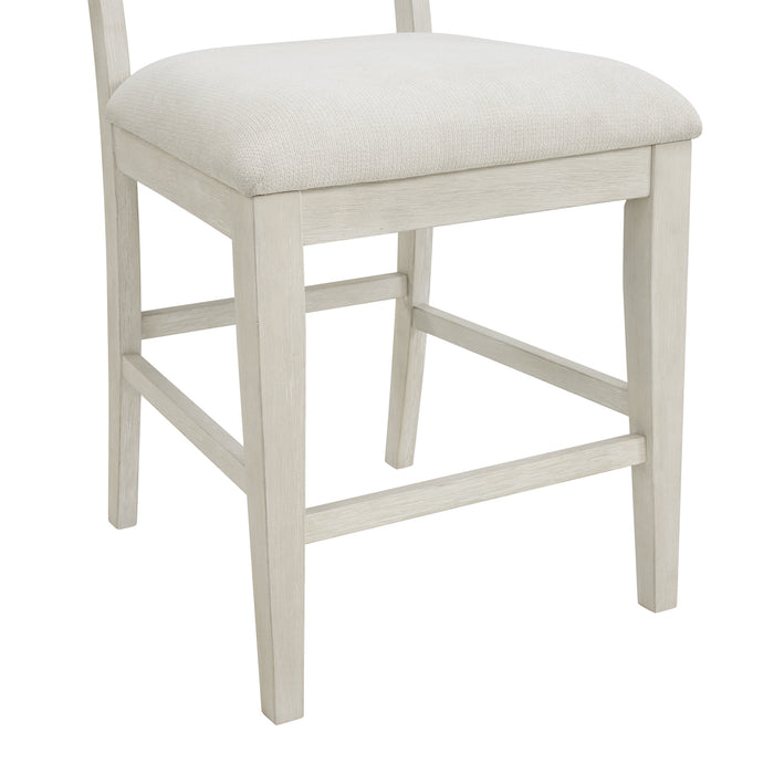 Avalanche Counter Side Chair in Antique White (2 Per Carton)