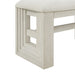 Avalanche Dining Bench in Antique White - Furniture House (VA)