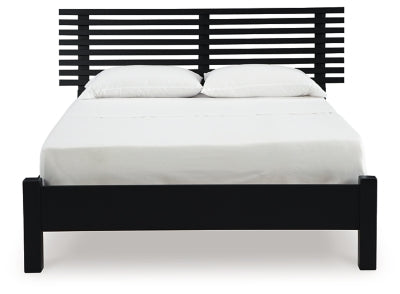Danziar Queen Slat Bed - Furniture House (VA)