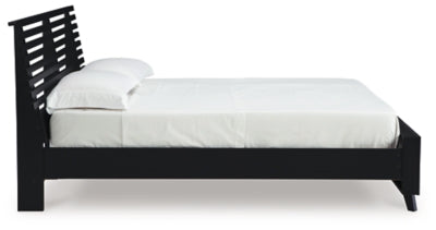 Danziar Queen Slat Bed - Furniture House (VA)