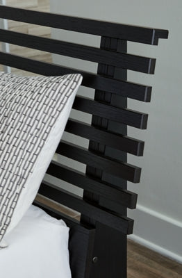 Danziar Queen Slat Bed - Furniture House (VA)