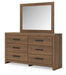 Broachmyn Dresser and Mirror - Furniture House (VA)