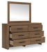 Broachmyn Dresser and Mirror - Furniture House (VA)