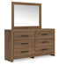 Broachmyn Dresser and Mirror - Furniture House (VA)